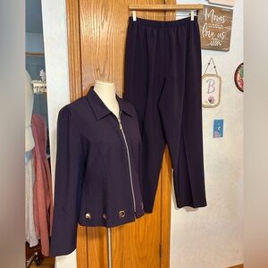 Positive Attitude Purple Jacket/ Pants- Women’s Size 14